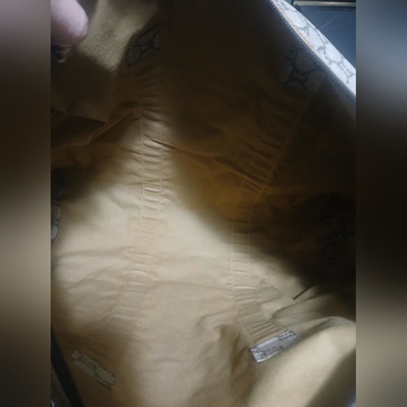 EUC GUCCI Plus Weekender COA Sherry Line Bag - Picture 9 of 12